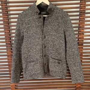 Hang Ten Charcoal Button-Up Jacket